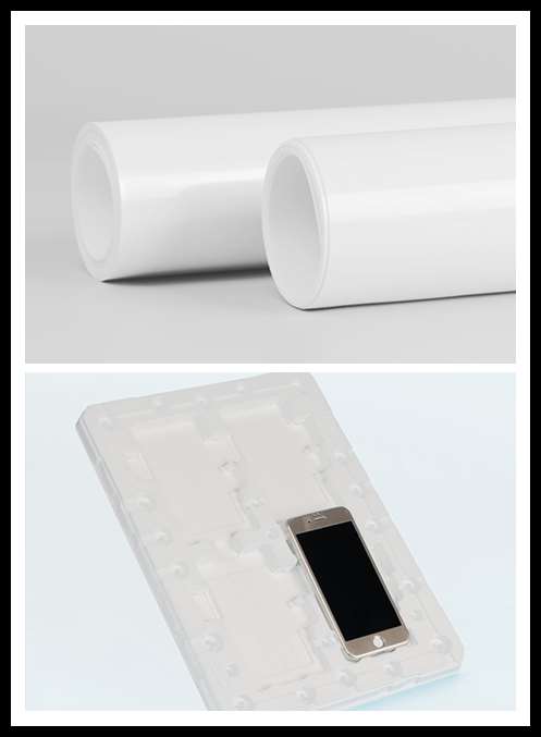 HIPS plastic sheet roll for electric Tray