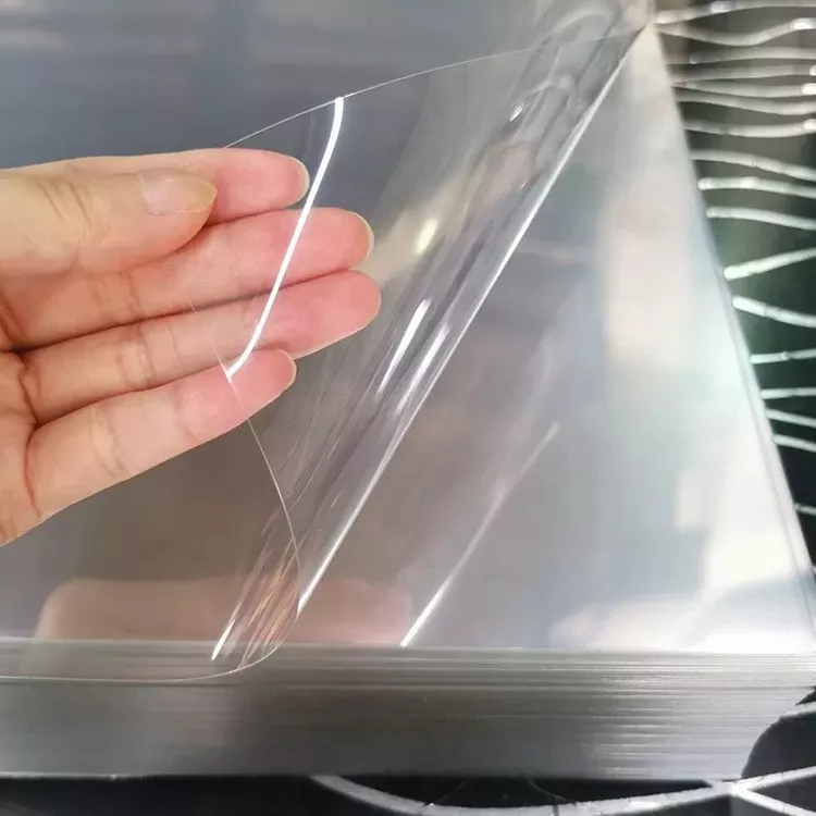 Manufacture & Export Bulk Cheap 1mm Hard Plastic Transparent PET