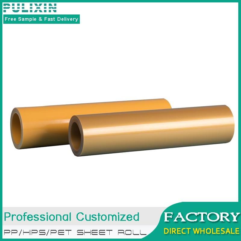 Fabricación y exportación de rollos de plástico HIPS rígido conductor  disipador para termoformado y formación al vacío