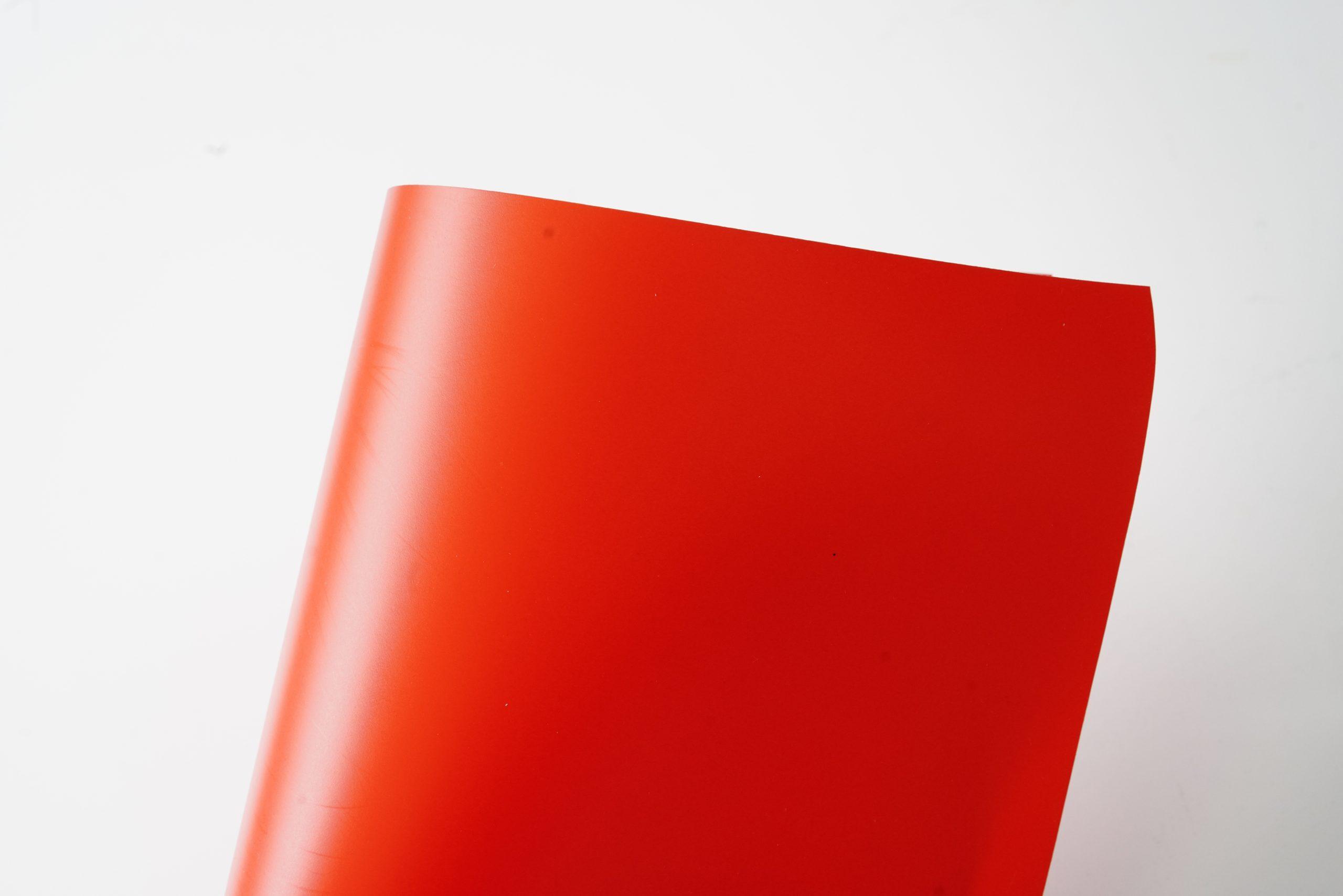  0.9mm red PP plastic sheet-14149