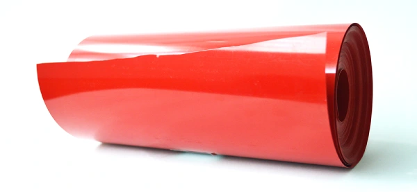 0.9mm red PP plastic sheet